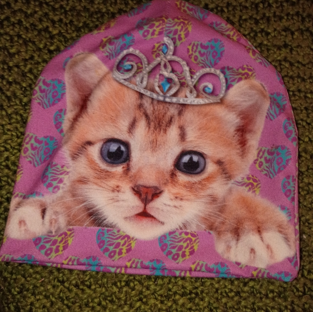 Cute lil princess kitty hat